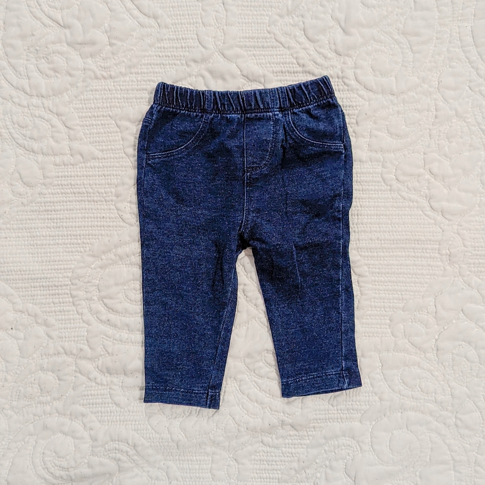 Circo Baby Girls' Denim Jeans, Blue - 3-6 Months